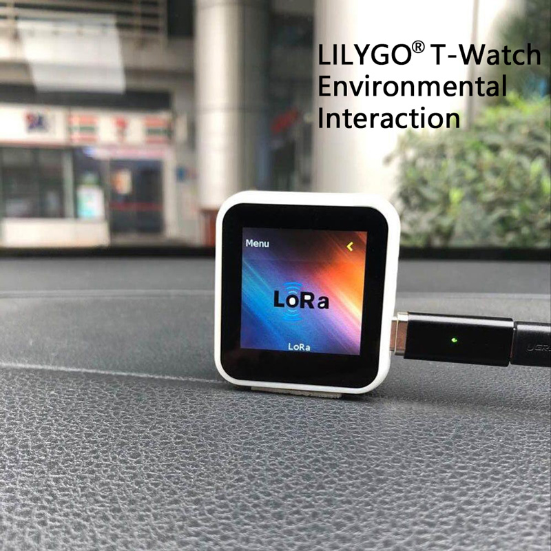 Ttgo T Watch - LILYGO®TTGO T-Watch programlanabilir giyilebilir çevresel etkileşim