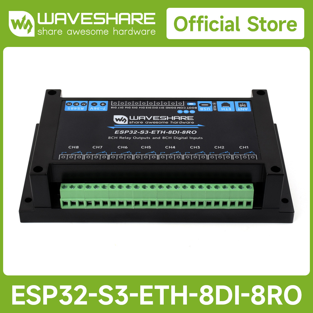 Waveshare Endüstriyel 8 Kanall - Doit Esp32 incelemesi ve fiyatı