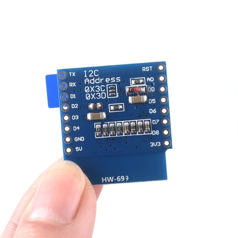 0.66 inç OLED Ekran Modülü WEM - Wemos D1 Mini incelemesi ve fiyatı