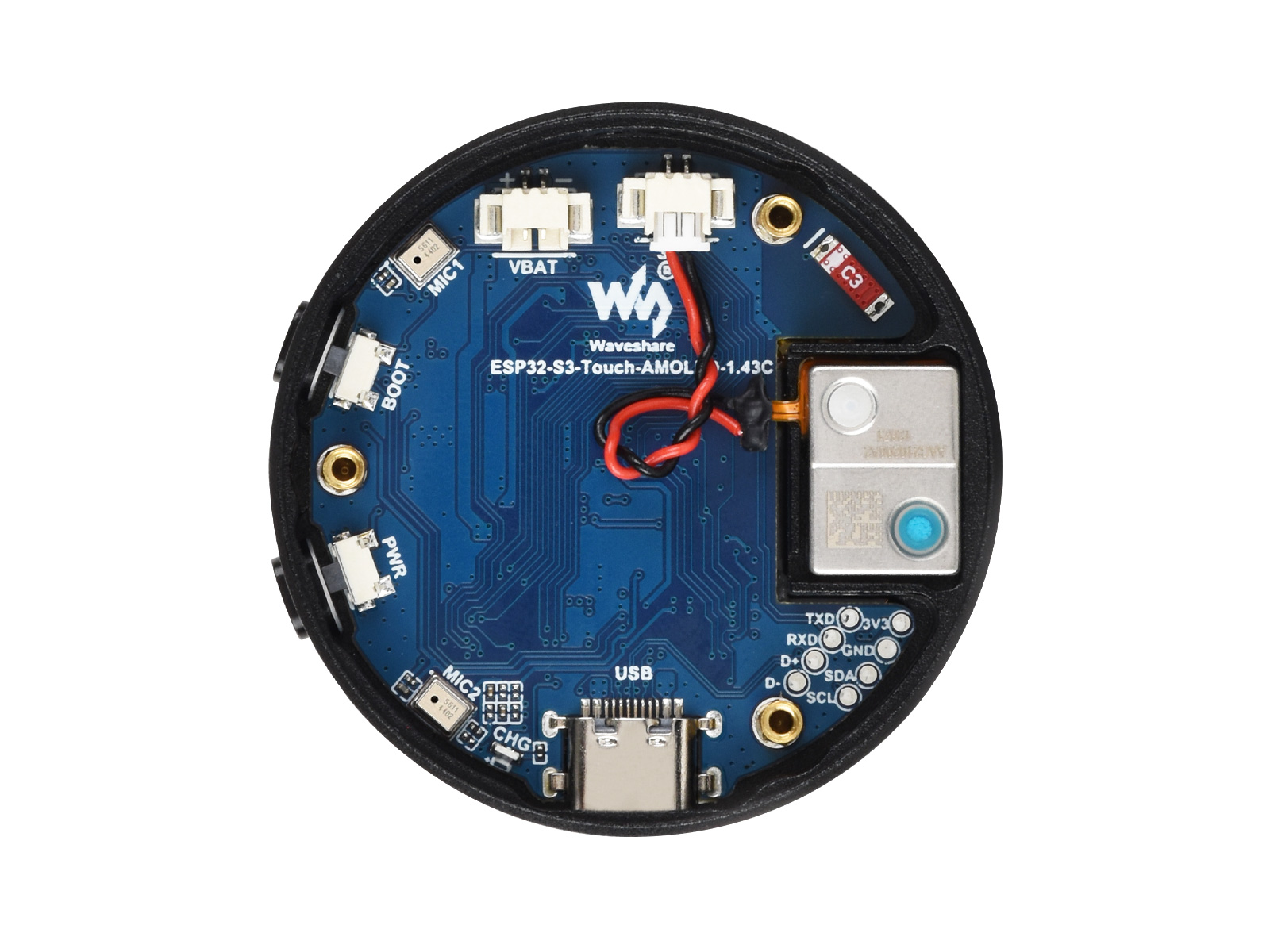 WaveshareESP32-S3 1.43 inç AMO - Waveshare Esp32 incelemesi ve fiyatı