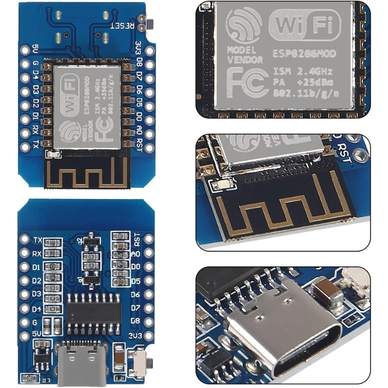 ESP8266 ESP-12F MINI D1 NodeMC - Nodemcuv2 incelemesi ve fiyatı