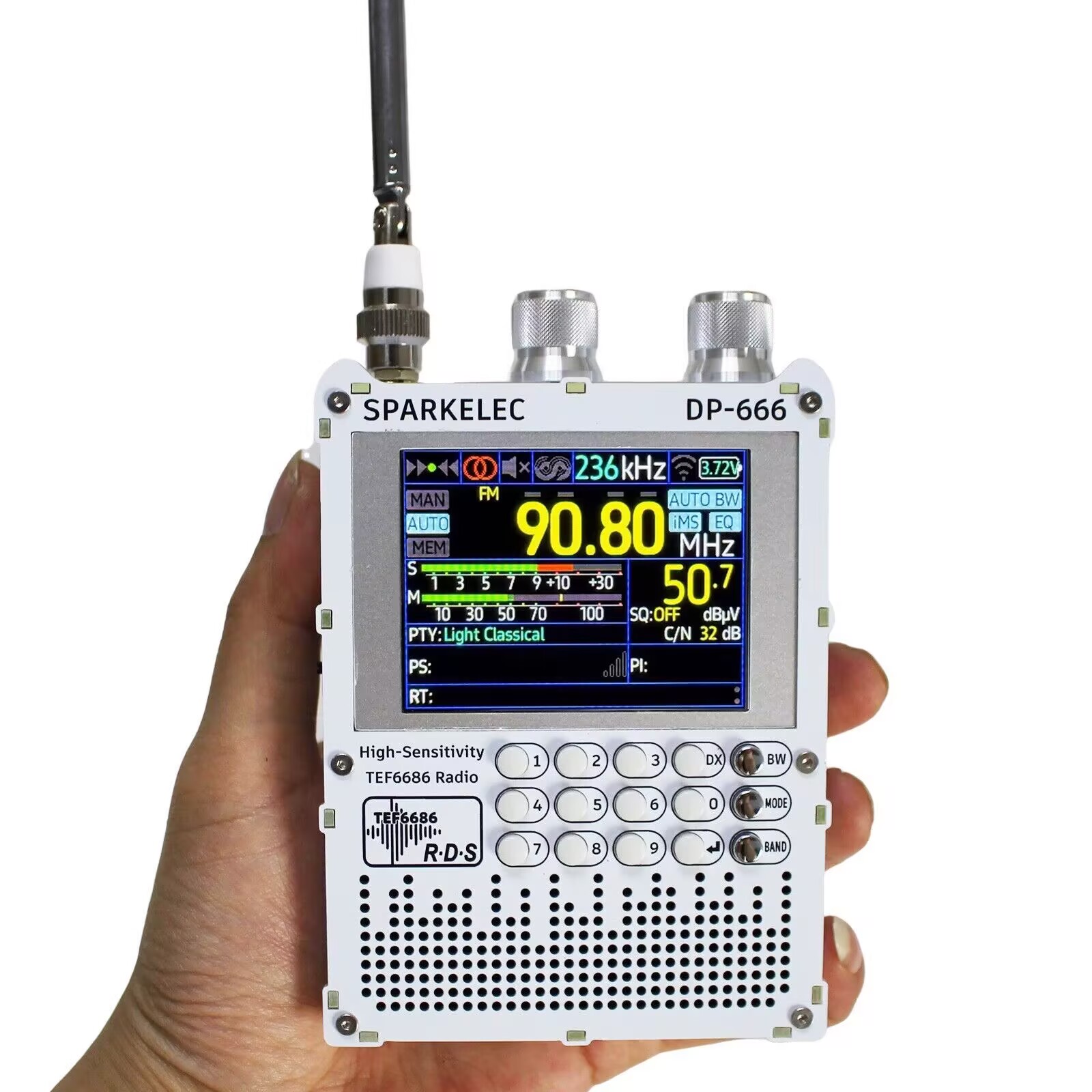 Yeni DP-666 TEF6686 Radyo Yüks - Devkitc incelemesi ve fiyatı